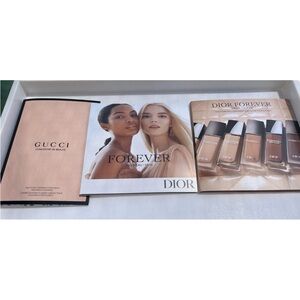 Dior/Gucci Foundation Sample Set